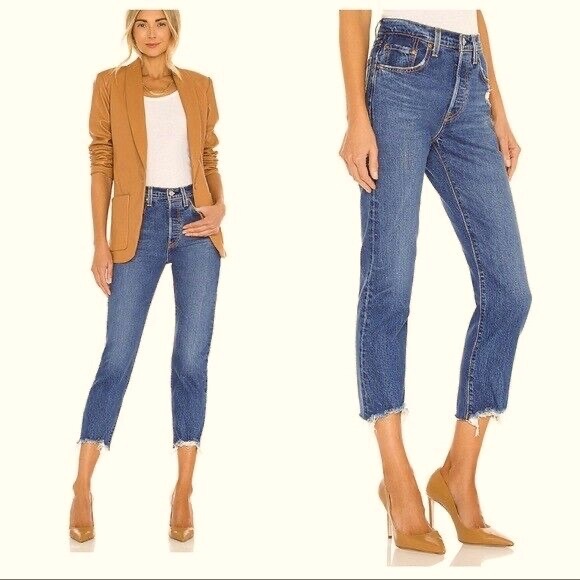Levi's Denim - Levi's® Premium 501® ORIGINAL CROPPED WOMENS JEANS